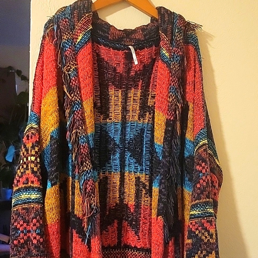 Free People heavy weight cardigan